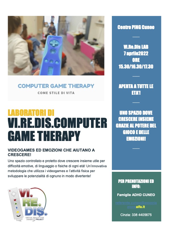 Computer Game Therapy
